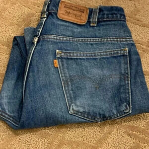 Vintage Levi’s  Orange Tab 501 Jeans 34x26